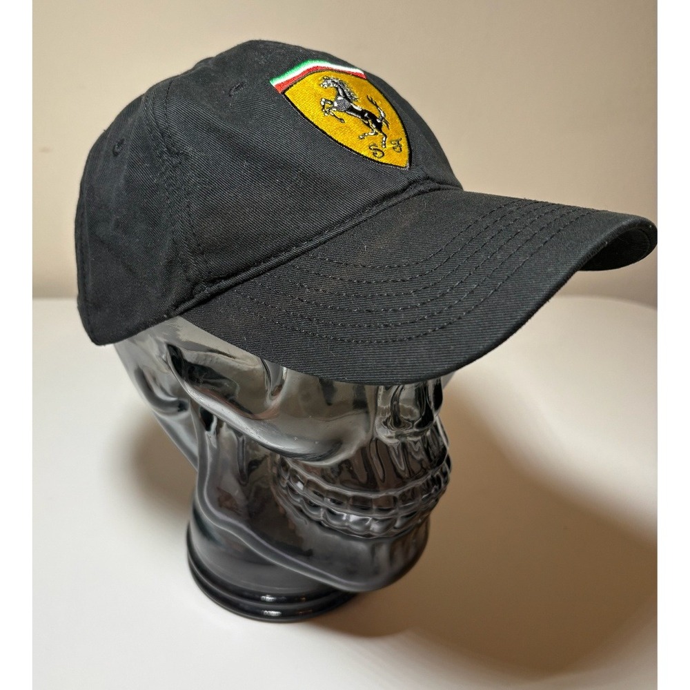 Ferrari Vintage Adjustable Hat | Black - Picture 4 of 5
